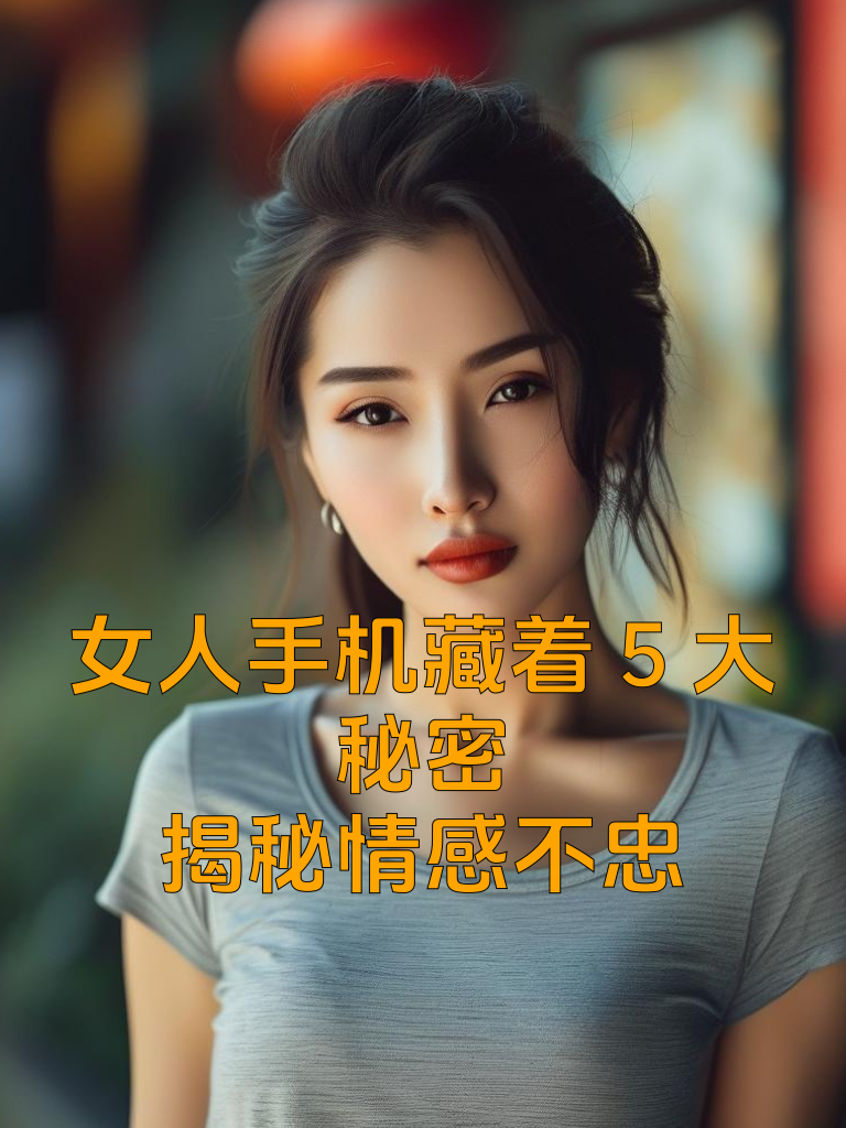 女人手机藏着5大秘密，揭秘情感不忠