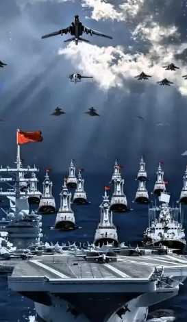 现在的韩国打不过中国，日本打不过中国，英国打不过中国，德国打不过中国，法国打不过