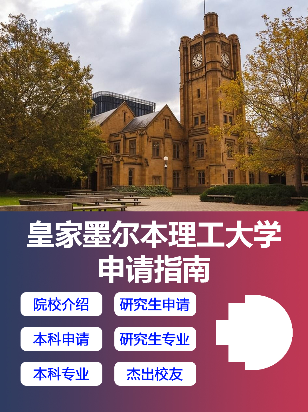 澳大利亚历史最悠久的领军高等教育学府之一，皇家墨尔本理工大学