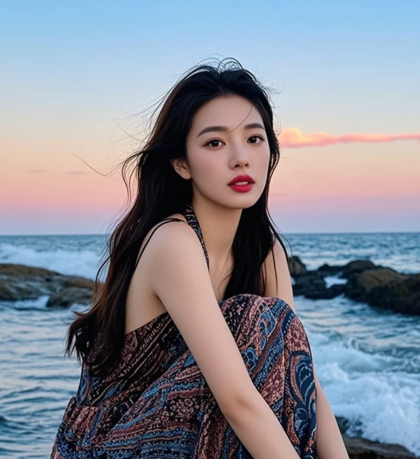 海浪轻拍沙滩，像是对我说：慢慢来也挺好