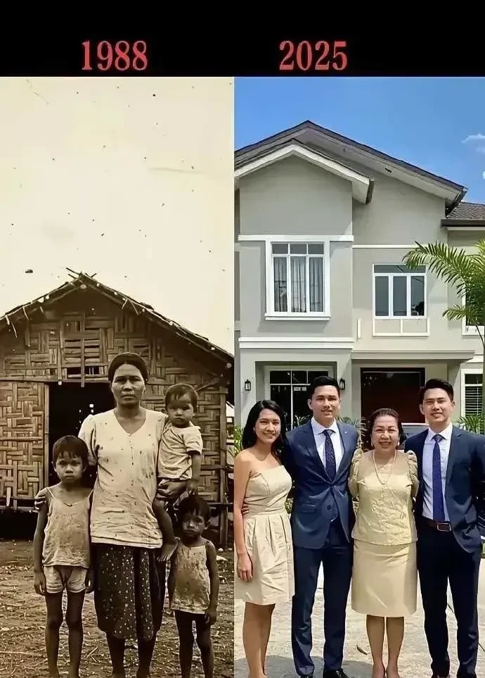 看得出来，他们的日子越来越好了啊。