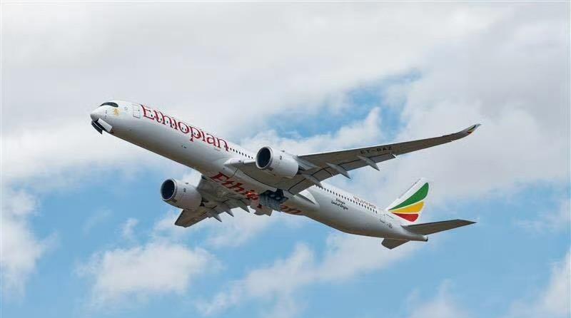 埃塞俄比亚航空第四架A350-1000到位！这也是全部四架订单全部交付完毕！个人