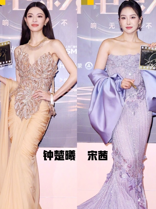 和老公看了红毯活动，我问他左边钟楚曦和右边宋茜，你觉得谁更有魅力？

谁能料到我