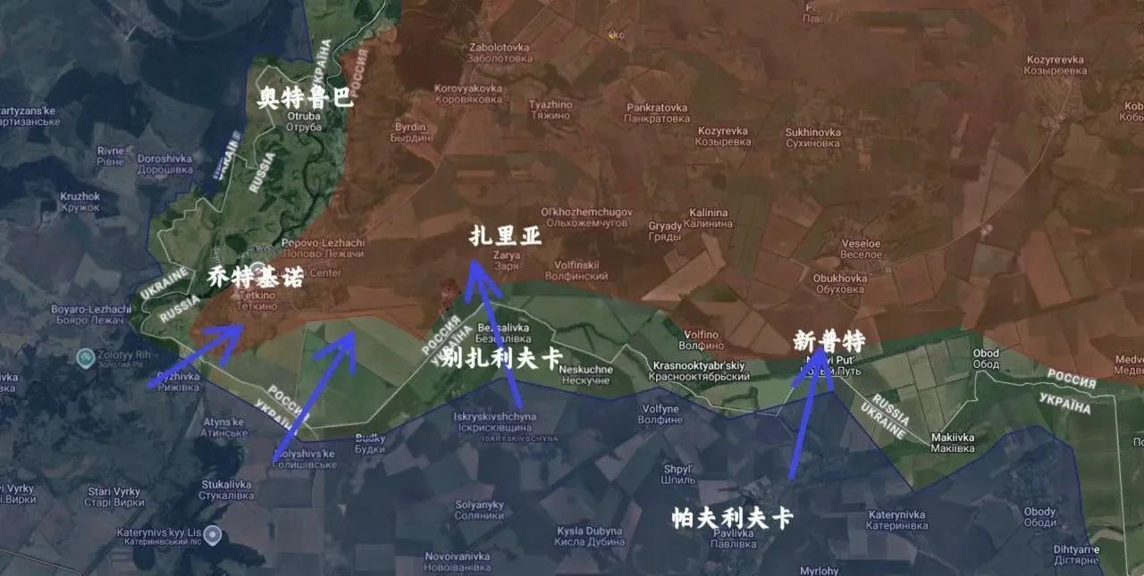 还来？乌军正从乔特基诺、新普特等地向库尔斯克发起新一轮的进攻，与此同时，乌军还使