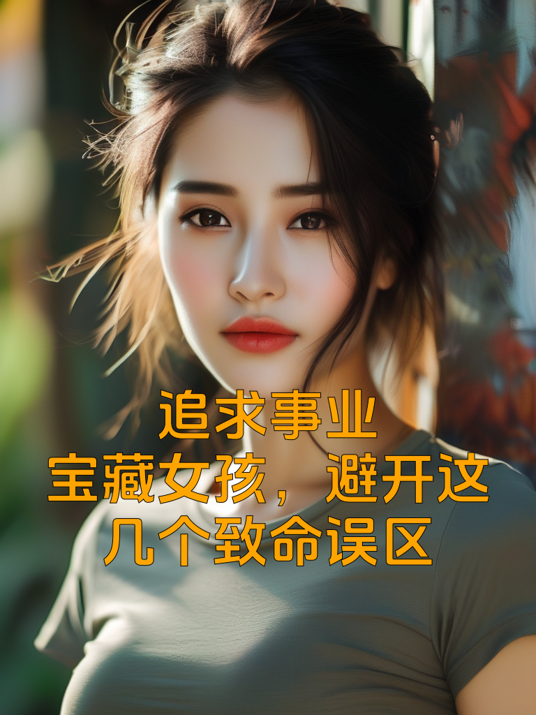 追求事业宝藏女孩，避开这几个致命误区