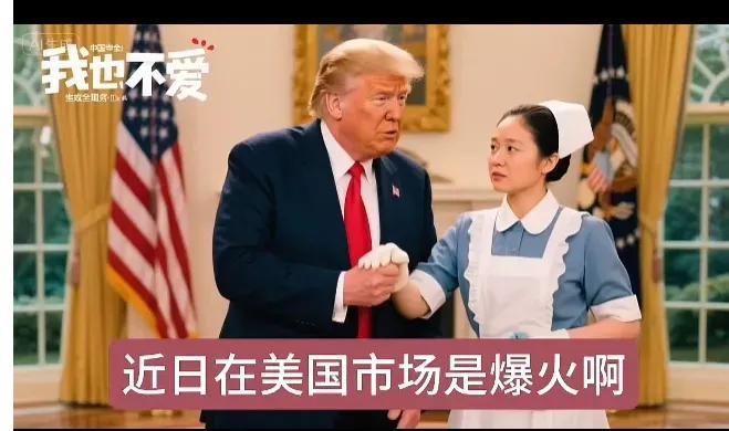 哈哈哈，神编短剧《特朗普爱上白宫女保洁员》，让人啼笑皆非！
美国的笑话多死人。这