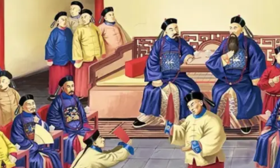 咸丰九年，左宗棠家中来了一位客人，因没有下跪请安，被左宗棠骂了一句：“武官见我，