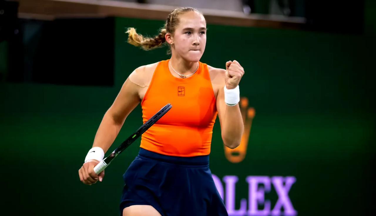 米拉·安德列娃横扫陶森晋级16强延续连胜步伐！
WTA1000|印第安维尔斯第三