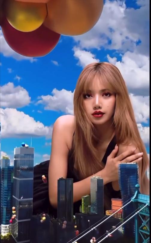 Lisa最新广告，感觉颠颠的。