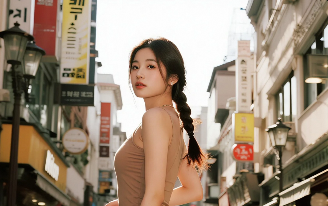 小姐姐的深圳印象：街头的美丽瞬间