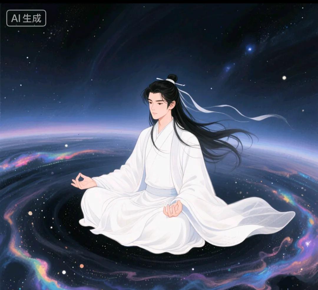 双盘打坐的最大乐趣就是睡觉，似睡非睡似醒非醒，混元灵气包裹着自己，美美的睡上一觉