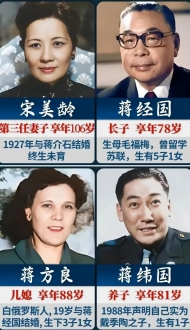 蒋介石四四任妻子中，感觉陈洁如最漂亮，最温文尔雅，并没有感觉到宋美龄的美。
19