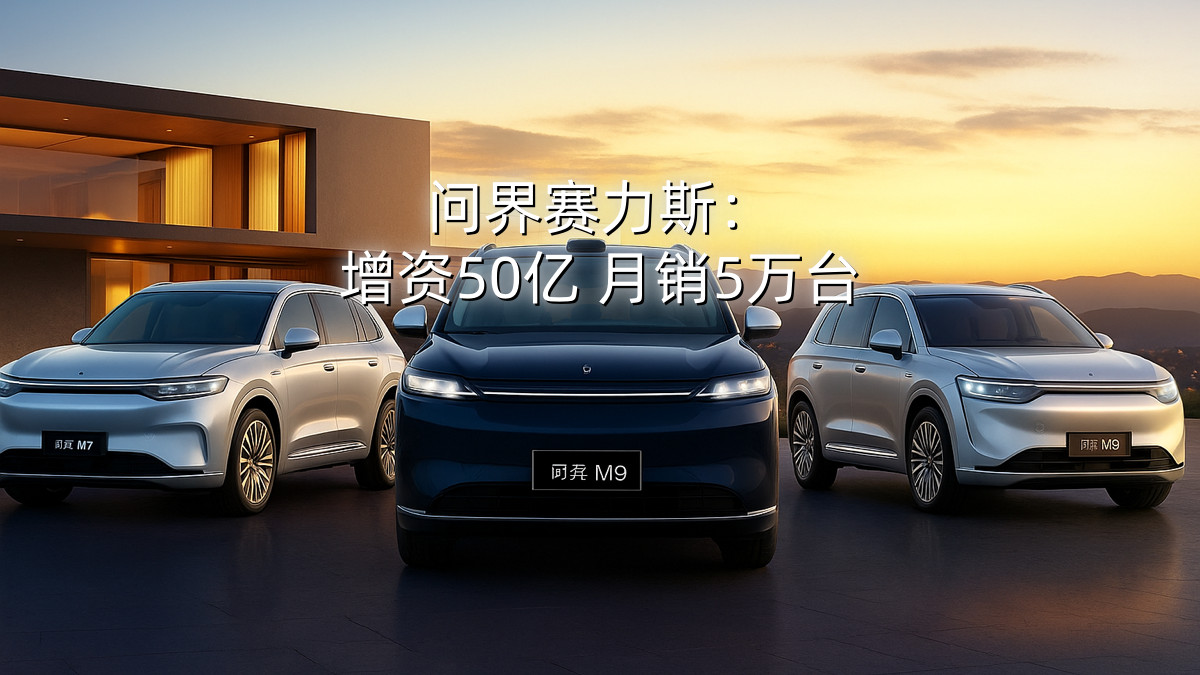 问界被增资50亿 股东坐等下半年爆款新车圈钱