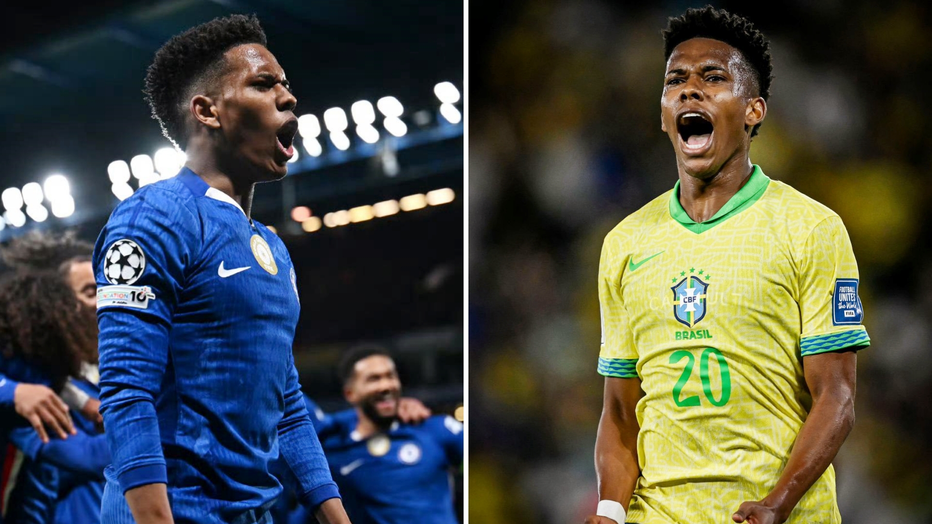 切尔西18岁小将埃斯特旺在欧冠5场3球，3次首发全部取得了进球，状态爆棚。
国家