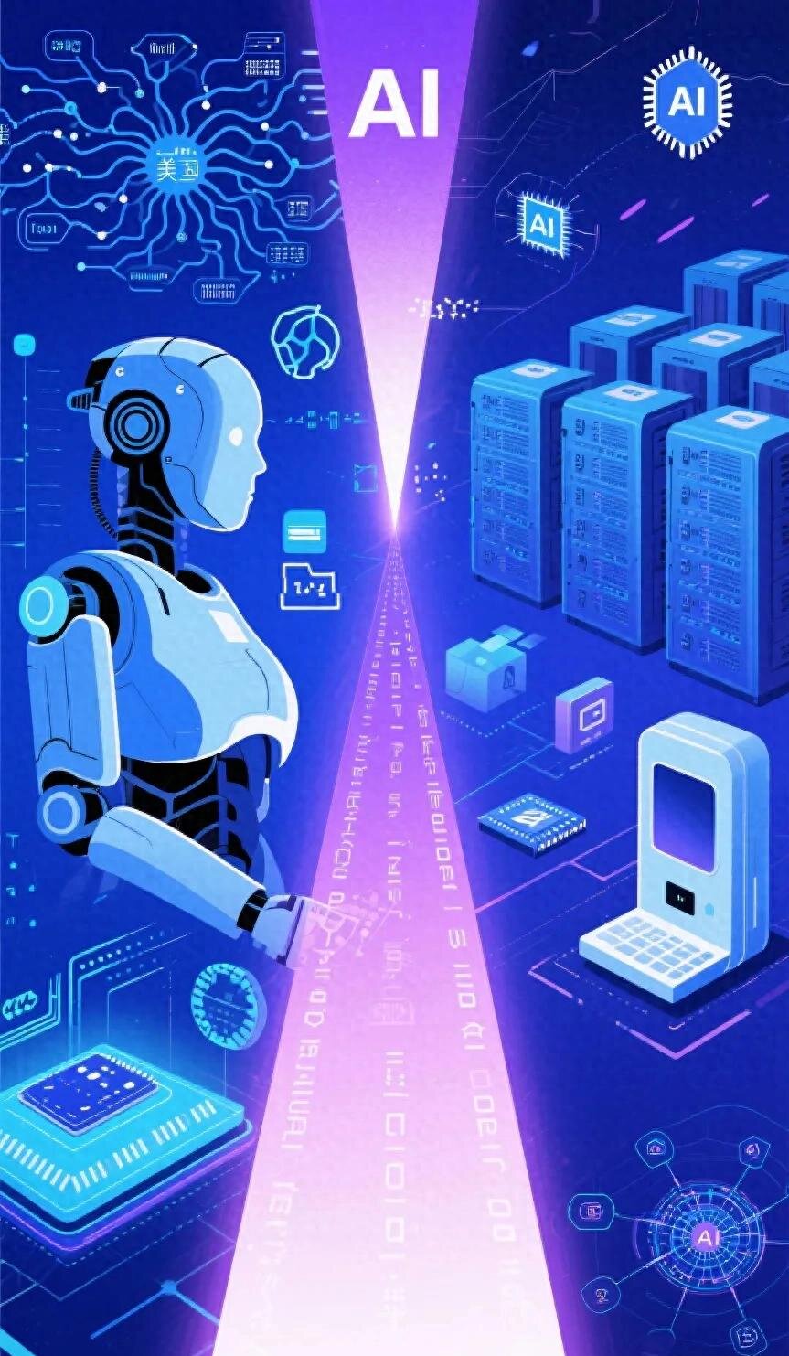 美AI技术差距究竟有多大？看完震惊