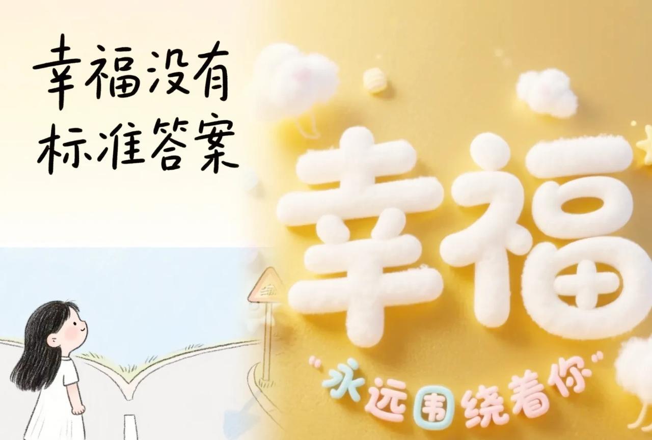 对普通人来说，
幸福是啥？
可不是啥高深莫测的事儿。
幸福不是家财万贯，也不是名