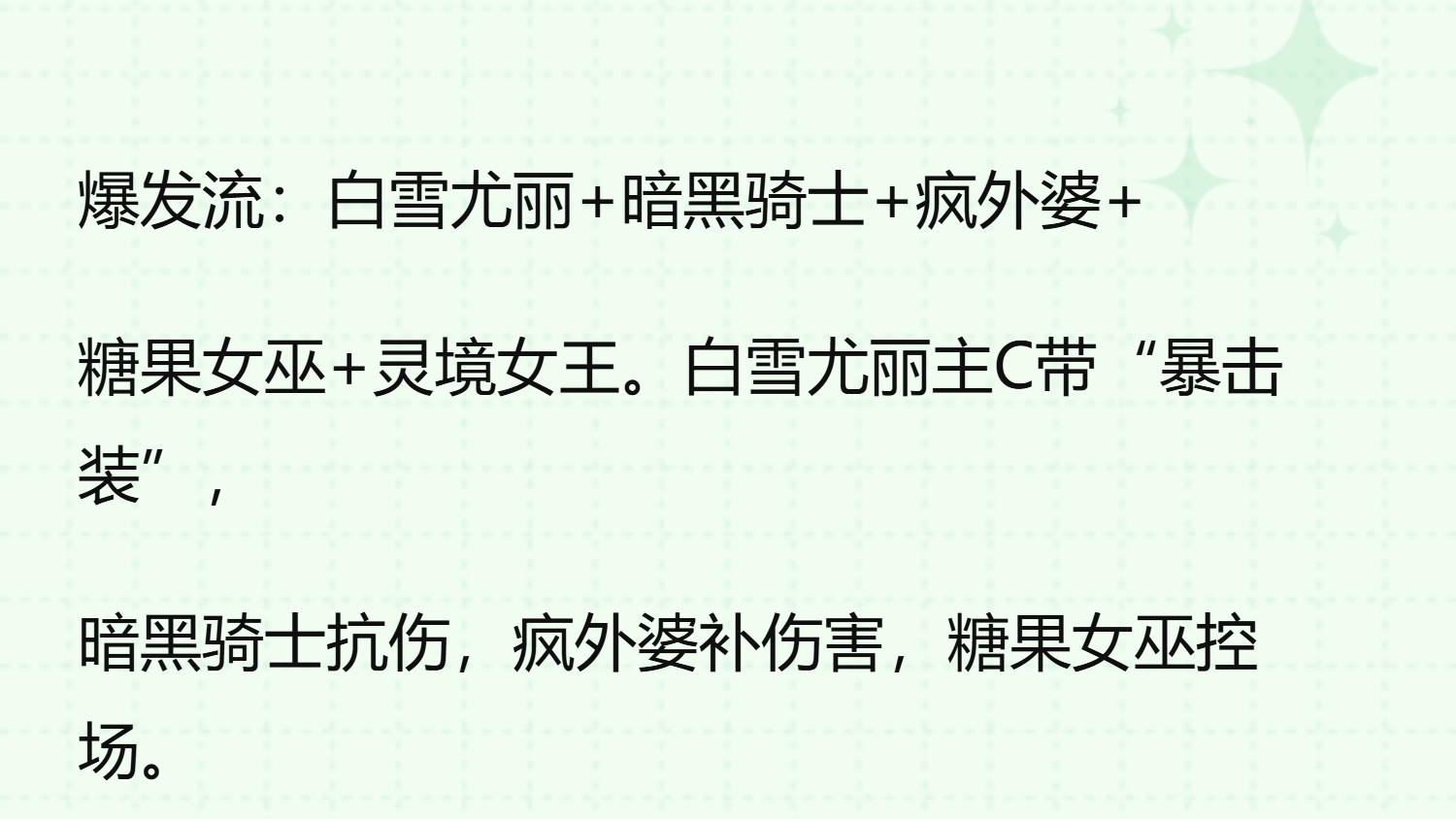 魔镜物语T0角色养成攻略，阵容搭配指南附最新礼包码
