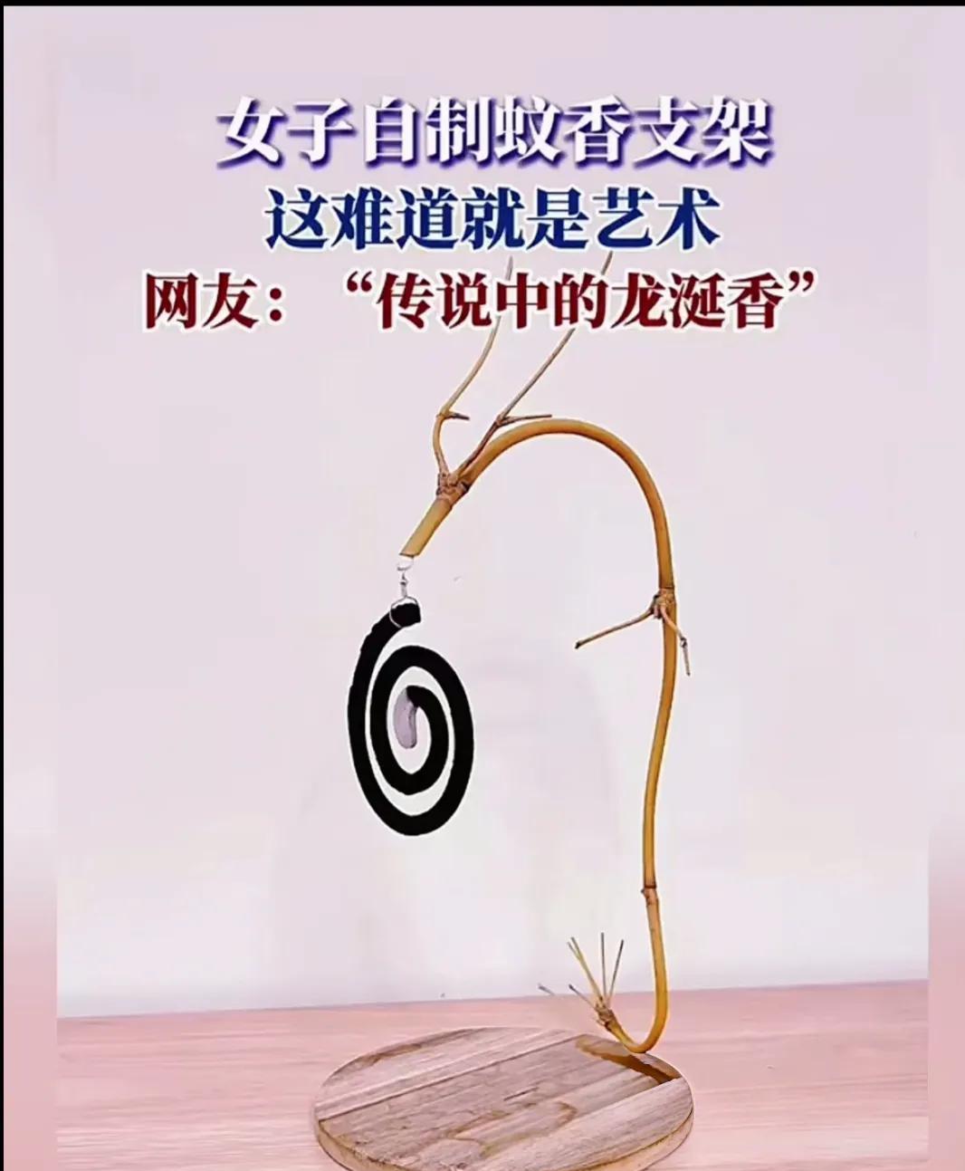 小竹龙太可爱了，这水平真让巴黎世家等一众大牌自惭形秽啊。
有网友开心建议:这蚊香