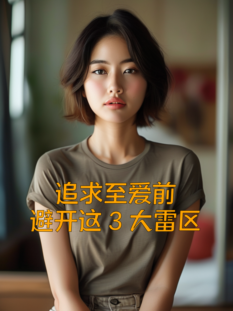 追求至爱前，避开这3大雷区