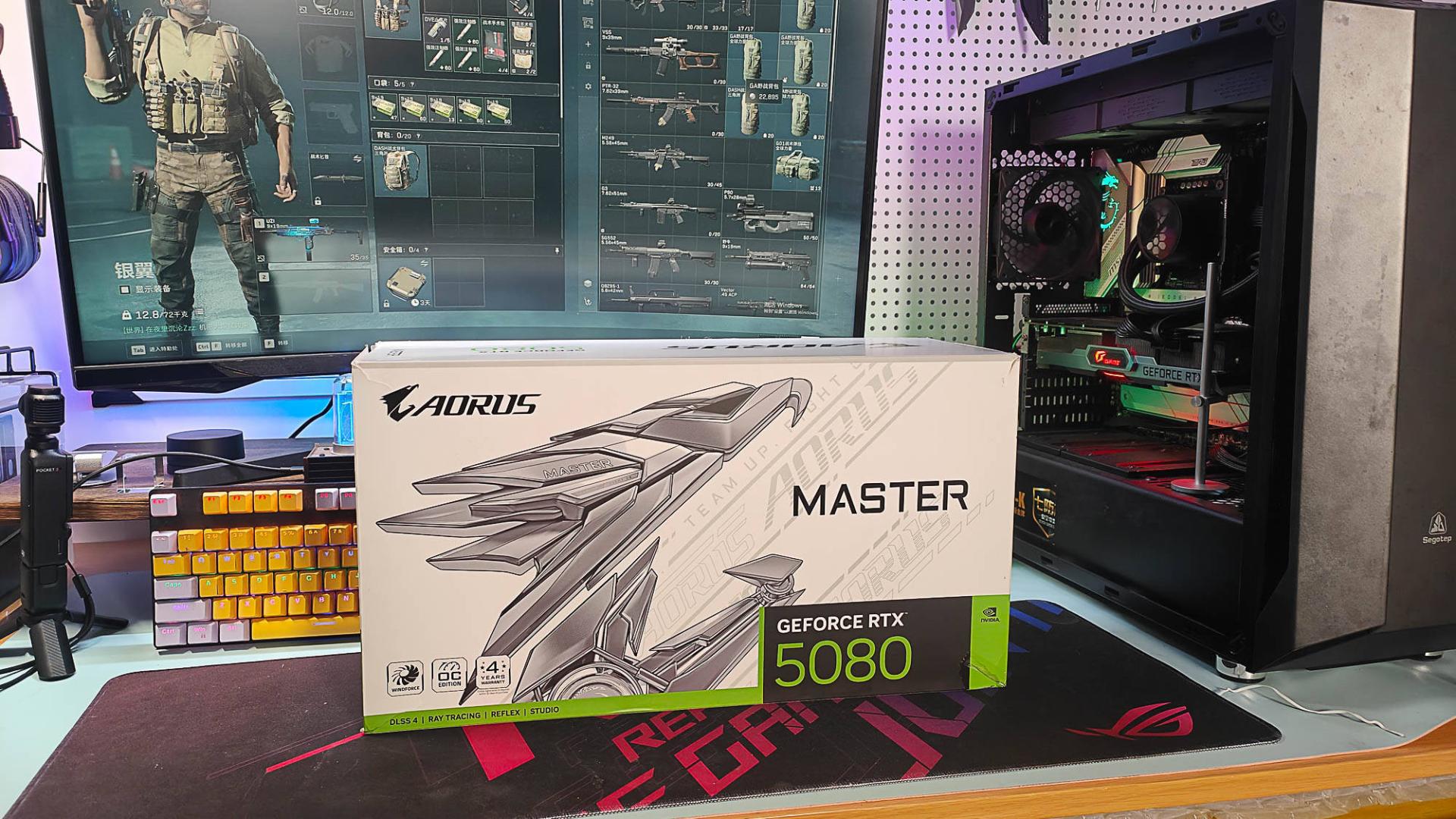 超级甜点：技嘉RTX 5080超级雕