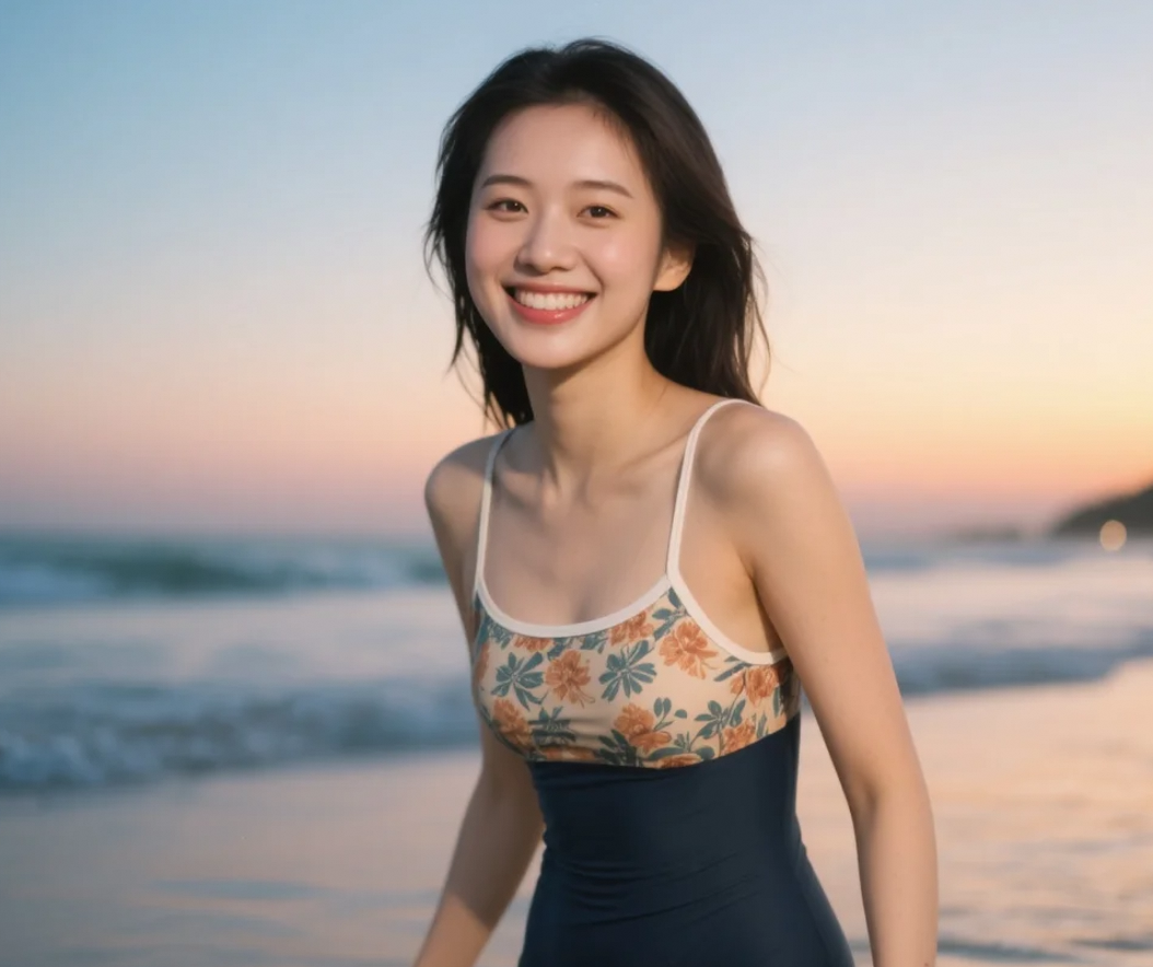 夕阳下的温柔一瞥，想让你记住这一刻✨