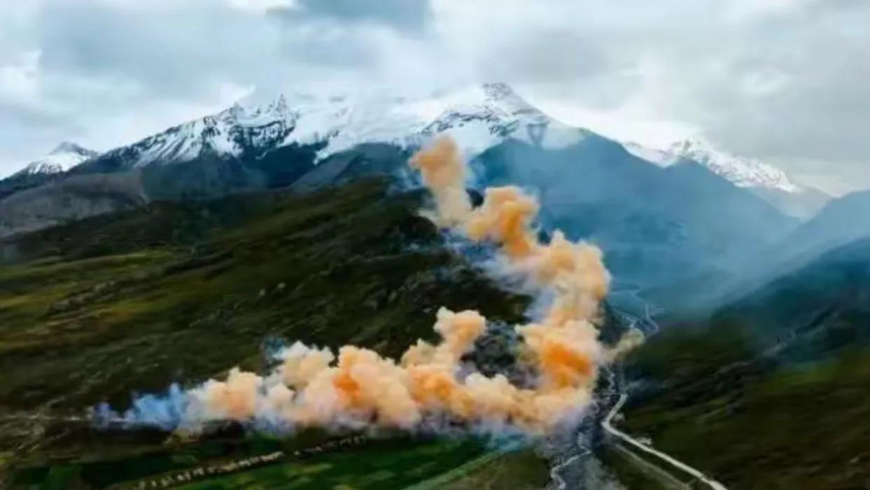 喜马拉雅山烟花秀后续：现场画面曝光，有大量遗留垃圾！蔡国强疑似撒谎，引网友指责