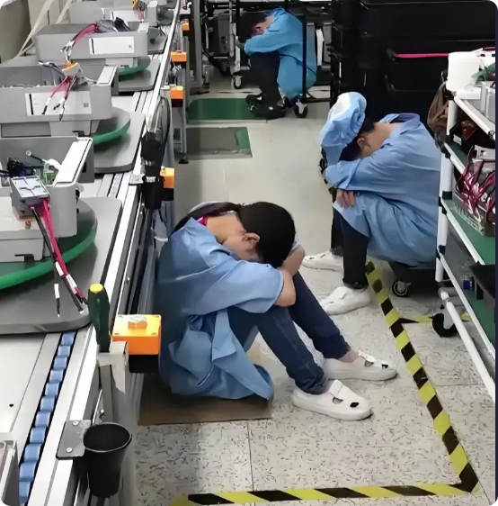 为什么工厂不能，让员工干八个小时的工作，拿5到6k的工资呢？
     电子厂上