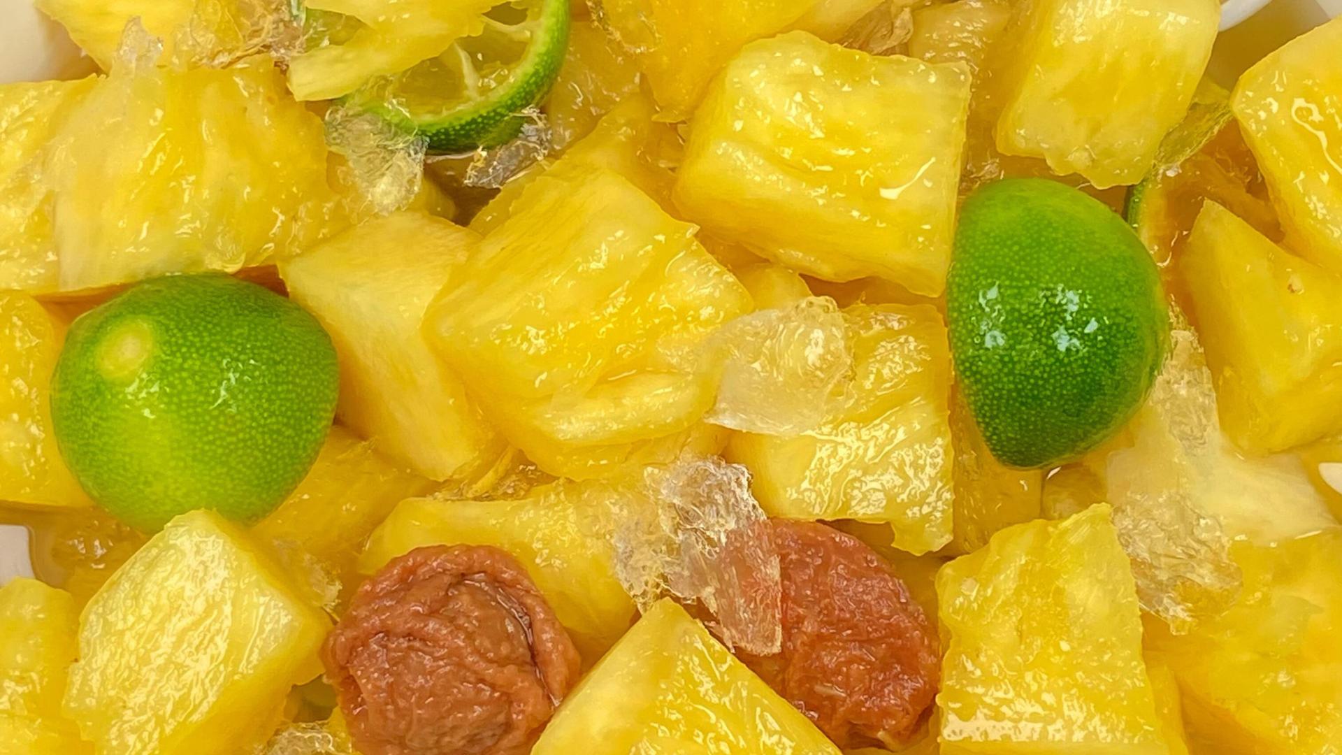 话梅菠萝冰：酸甜暴击！解锁夏日解暑神器