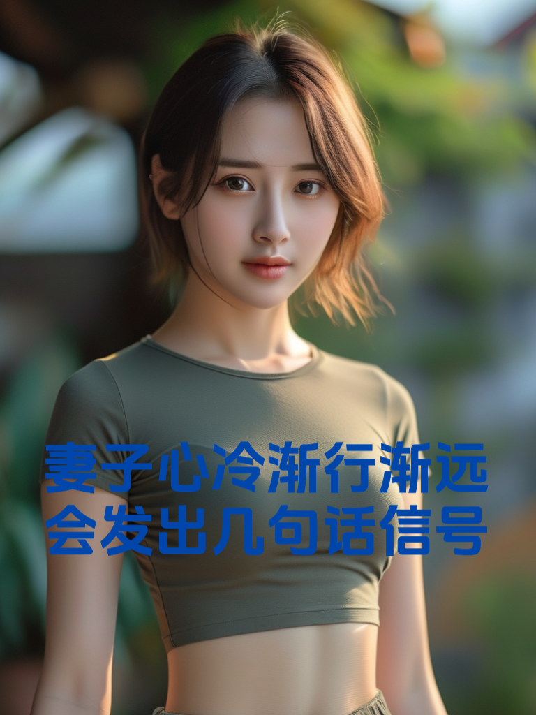 妻子心冷渐行渐远，会发出几句话信号