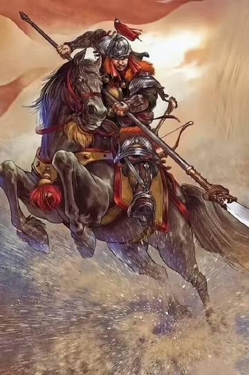 明末崇祯皇帝麾下猛将：脑后有反骨[呲牙]
1.山东临清人，贫苦出身，少幼孤，赖邻