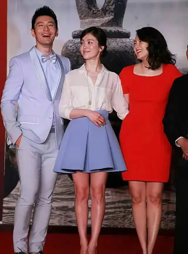 章子怡与宋慧乔、黄晓明