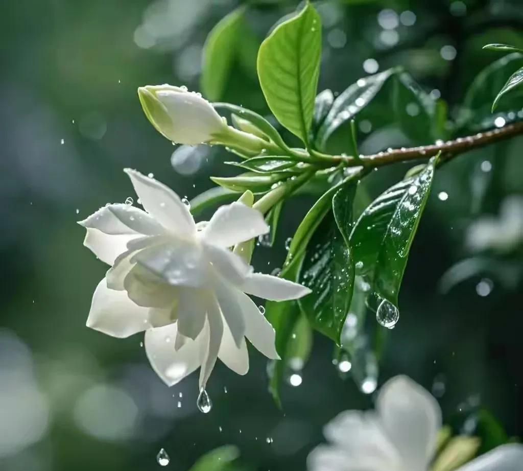 #上联：半夏栀子花有梦；念姐邀对#
上联：半夏栀子花有梦，
下联：三春杨柳絮含情