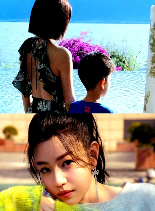 陈妍希心态崩了。

她本来以为晒和儿子的背影照能得到满满的祝福，但是万万没想到却