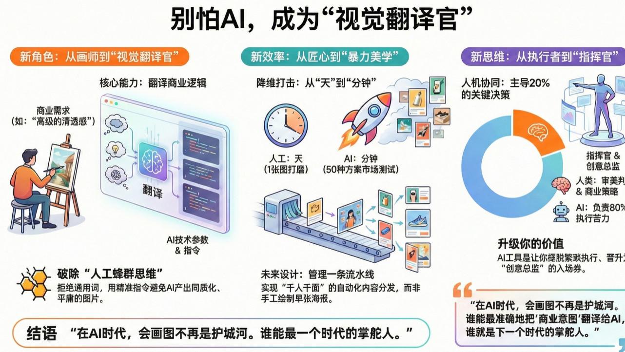 【深度】别再卷“画图”了：AI时代，只会画画的设计师正在沦为“算力耗材”