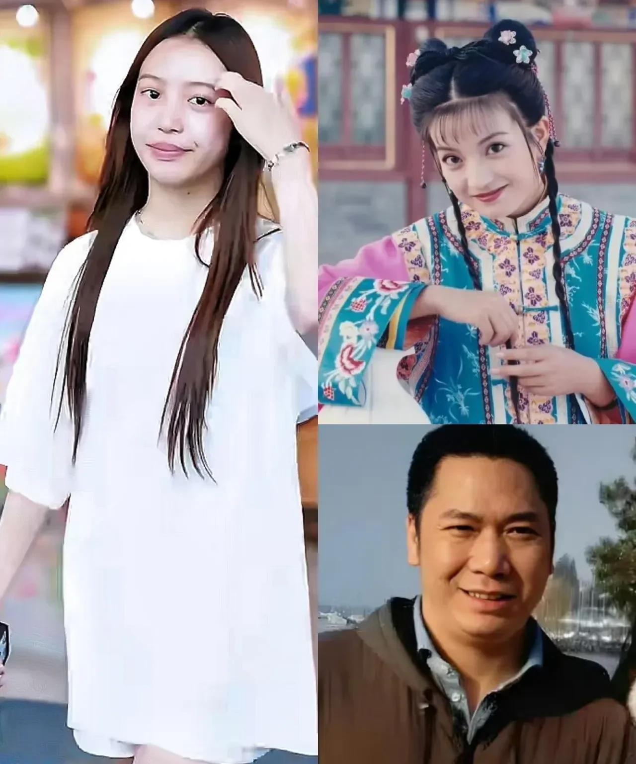 果然，女大十八变越变越好看也有例外。
赵薇的女儿小四月长劣了，没有小时候漂亮了，