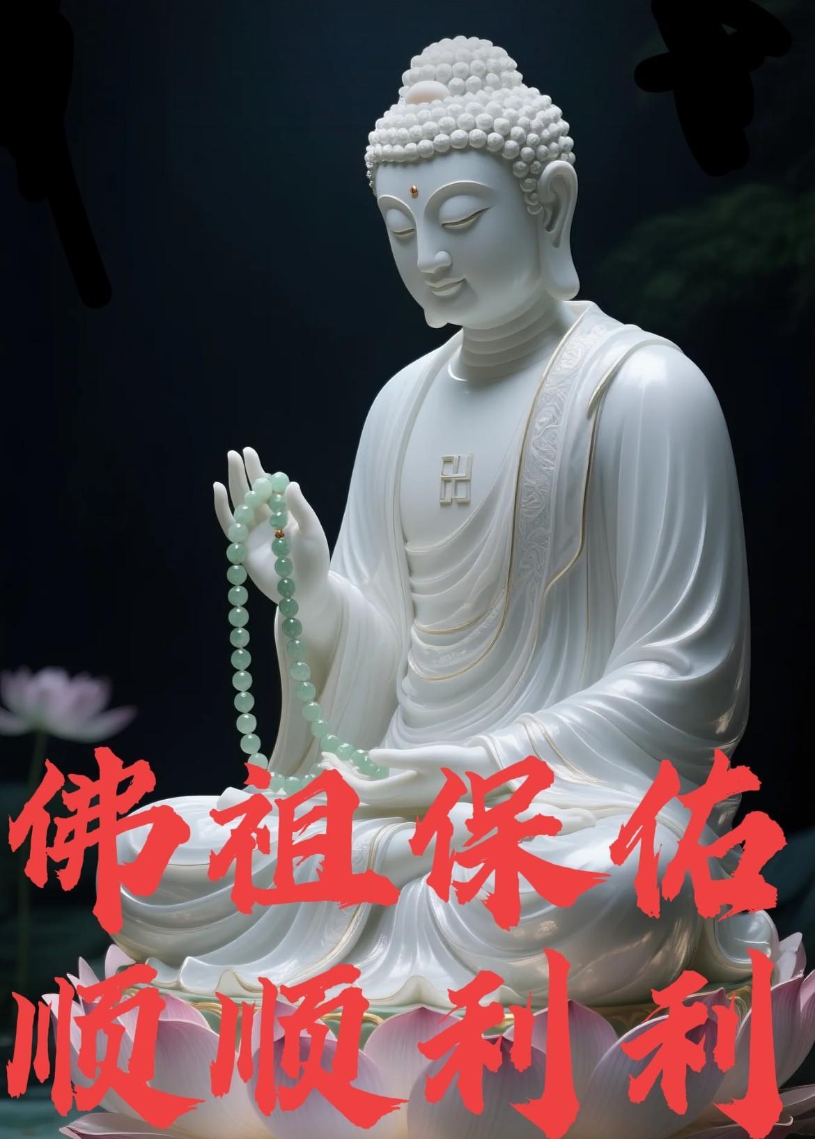 佛缘难得，别错过！能看到佛祖圣像，都是命运送的好兆头。
生活里总有操不完的心：担