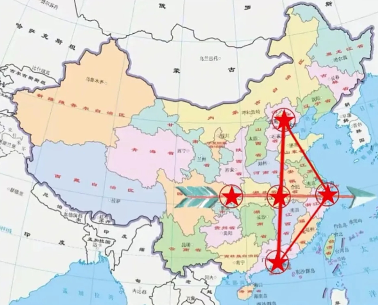 只要中美不发生直接战争，以中国现在的综合国力，没有谁能真正挑起一场敢于威胁中国的