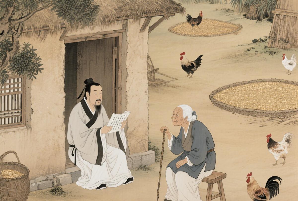 白居易写 “老妪能解” 诗：每写完就念给老太太听，听不懂就重写，成唐诗 “顶流”