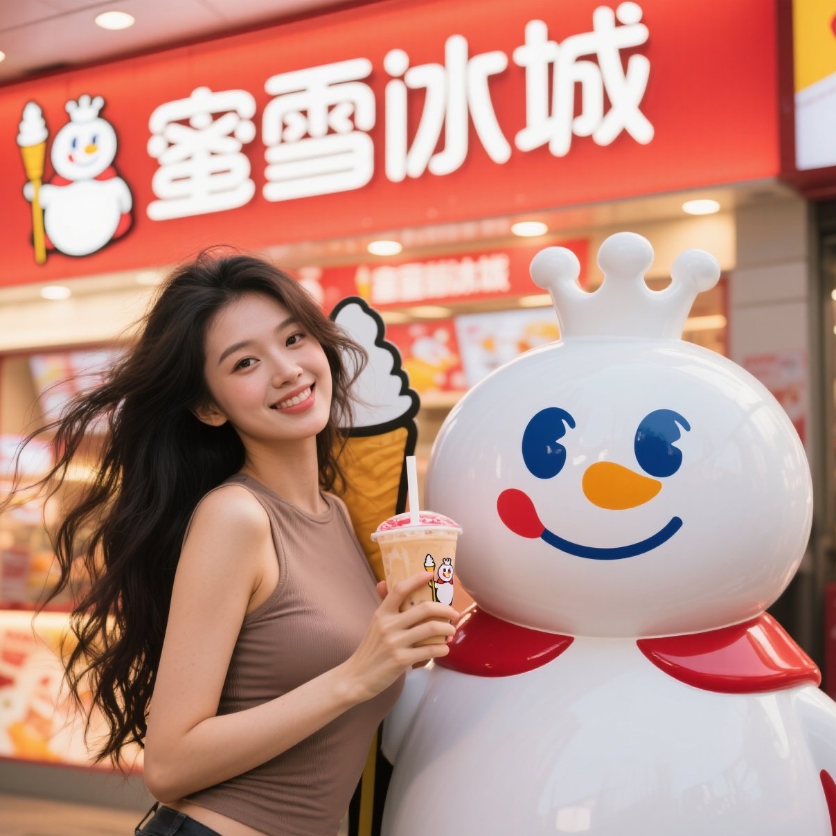 蜜雪冰城和甜妹，哪个更让你上头？