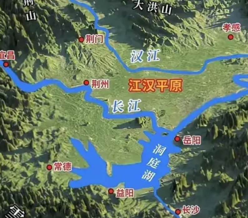 原来的洞庭湖一去不复返了