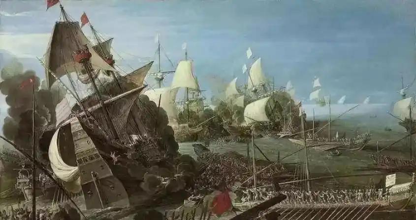 无奈之中，刚出任荷兰国家元首的奥兰治的威廉（1672-1702）忍痛下令掘开保护