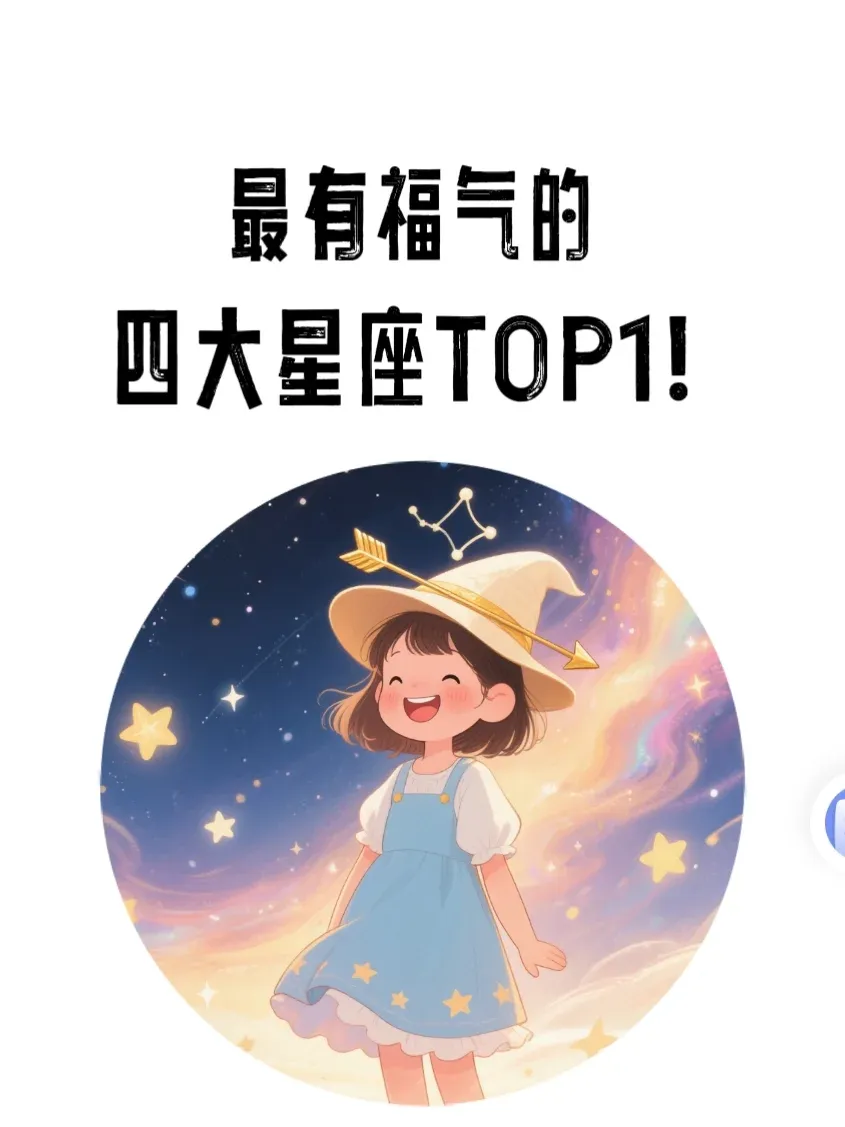 最有福星座TOP1竟是射手！心大乐观、爱折腾真诚，吸福秘诀你学不学？