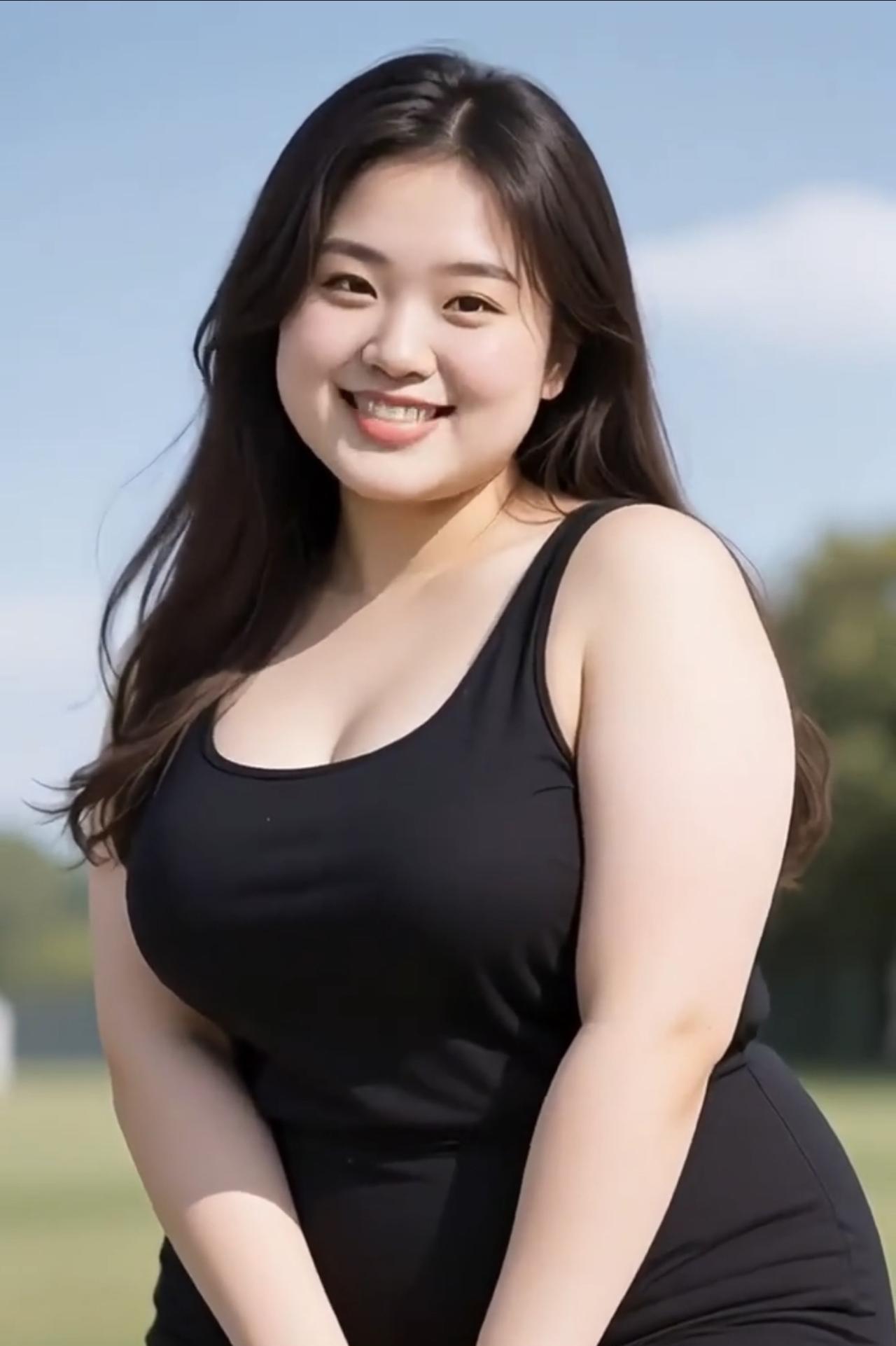 胖妹的心愿
在时光的圆舞里徘徊
镜中的身影 带着微微的倦怠
赘肉不是烦恼的债
是