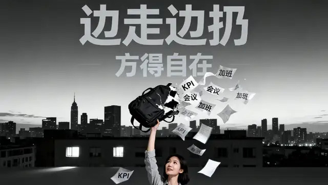 工作中最舒服的活法：边走边扔，方得自在