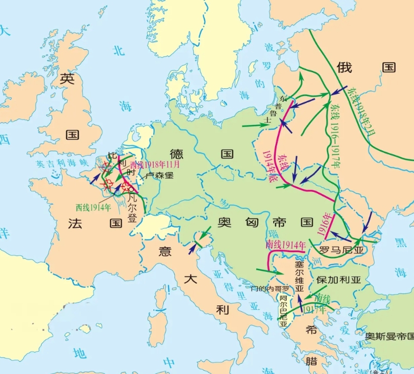不论是一战还是二战，德国失败的原因都只有一个，那就是国力不足。德国的国力不足，所