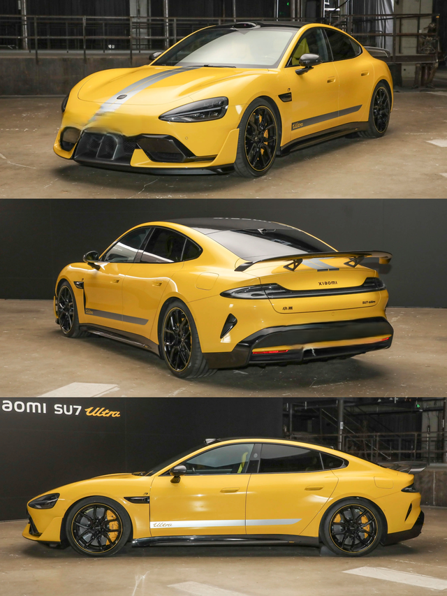 小米SU7 Ultra一台纯粹的速度机器
要说这次广州车站最为火爆的车型之一，那