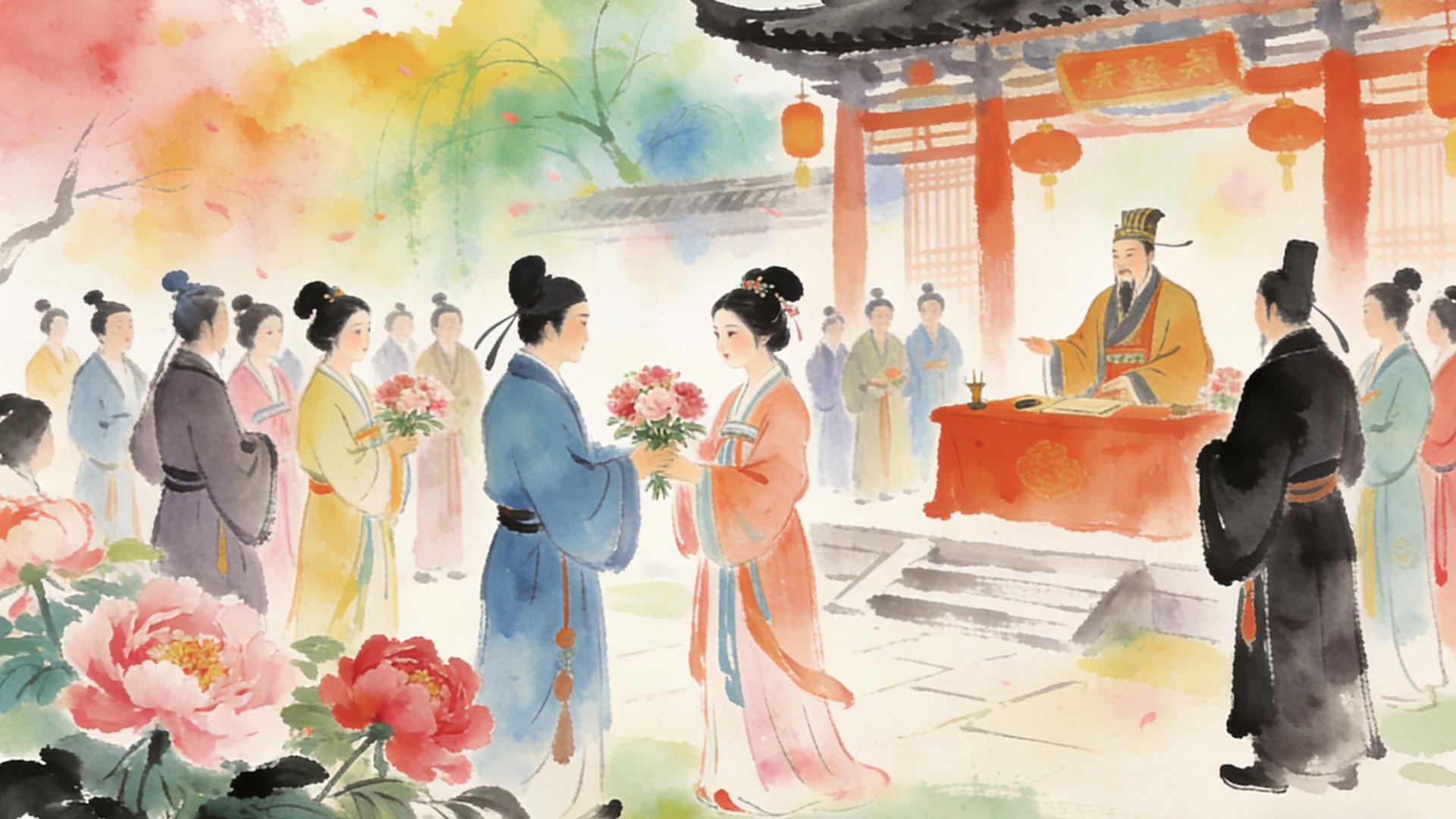古人相亲有多会玩？从官府催婚到权贵抢亲，千年习俗藏着浪漫与荒唐