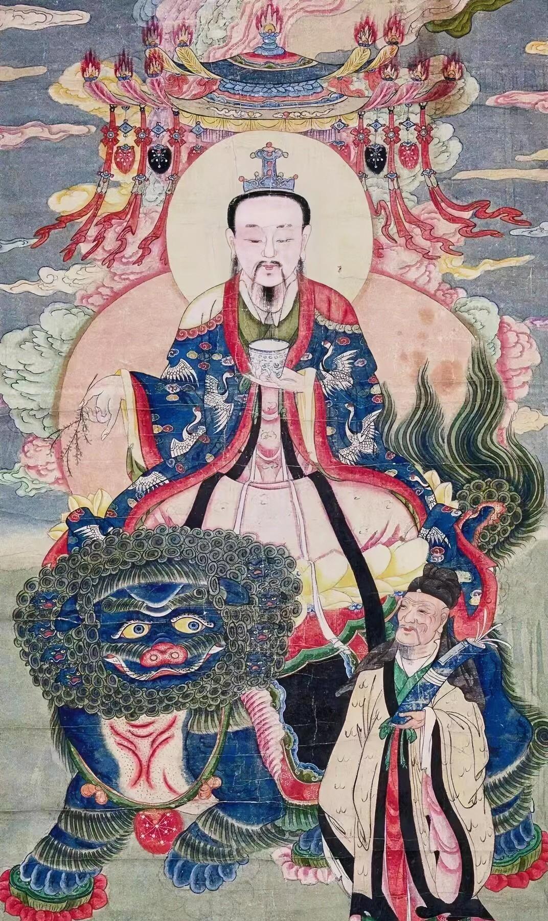 顶礼太乙救苦天尊[祈祷][祈祷][祈祷]“东极清宫黄箓教主太乙循声救苦天尊青玄九