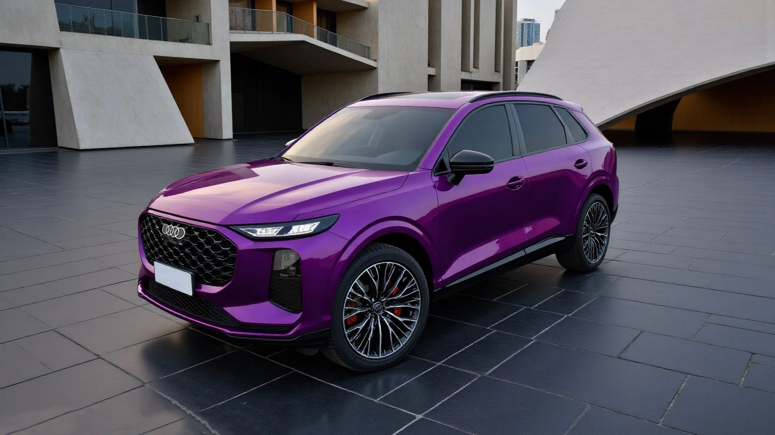 奥迪全新SUV曝光，配2.0T+四驱，还有RS版，这外观也太漂亮了吧？