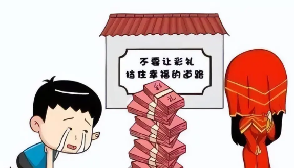 女方索要高额彩礼的理由是女方家养育女儿这么多年的一种经济补偿。

女方家有养育女